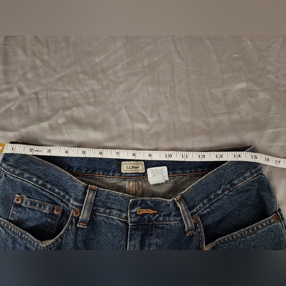 LL Bean Jeans, Women's 14 Reg Cotton - Picture 9 of 12